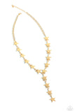 Paparazzi Reach for the Stars - Gold Necklace