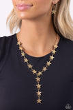 Paparazzi Reach for the Stars - Gold Necklace