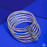 Paparazzi Shimmery Silhouette - Multi Bracelet