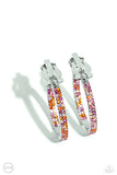 Paparazzi Outstanding Ombré - Orange CLIP Earring