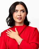 Paparazzi Marquise Masterpiece - White Bracelet