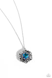 Paparazzi Flowering Fantasy - Blue Necklace