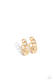 Paparazzi Casual Confidence - Gold Earring