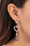 Paparazzi Lovers Lure - Silver Earring