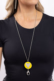 Paparazzi True to Your Heart - Yellow Necklace