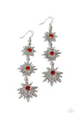 Paparazzi Stellar Series - Orange Earring