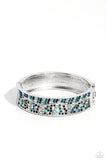 Paparazzi Wavy Whimsy - Blue Bracelet