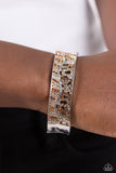 Paparazzi Wavy Whimsy - Brown Bracelet