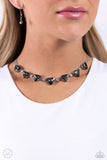 Paparazzi Strands of Sass - Silver Necklace