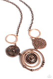 Paparazzi Mysterious Masterpiece - Copper Necklace