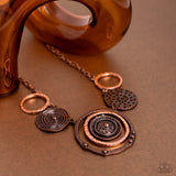 Paparazzi Mysterious Masterpiece - Copper Necklace