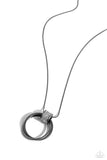 Paparazzi In the Swing of RINGS - Black Necklace
