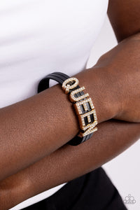 Paparazzi Queen of My Life - Gold Bracelet