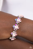 Paparazzi Floral Frenzy - Pink Bracelet