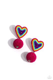 Paparazzi Spherical Sweethearts - Multi Earring