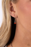 Paparazzi KISS the Mark - Orange Necklace