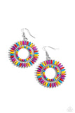 Paparazzi Ferris Wheel Finale - Multi Earring