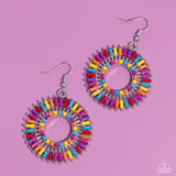 Paparazzi Ferris Wheel Finale - Multi Earring