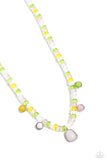 Paparazzi Colorfully California - White Necklace