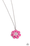Paparazzi Beyond Blooming - Pink Necklace
