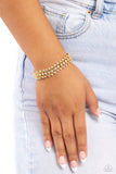 Paparazzi Corporate Confidence - Gold Bracelet