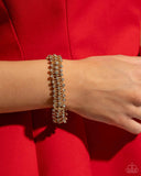 Paparazzi Corporate Confidence - Gold Bracelet