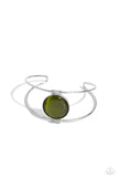 Paparazzi Candescent Cats Eye - Green Bracelet