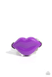 Paparazzi Lively Lips - Purple Ring