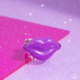 Paparazzi Lively Lips - Purple Ring
