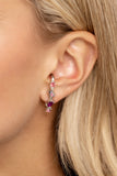 Paparazzi Trendy Twists - Pink Earring