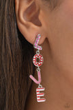 Paparazzi Admirable Assortment - Pink Earring