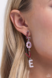 Paparazzi Admirable Assortment - Red Earring