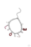 Paparazzi Lovestruck Leisure - Red Bracelet
