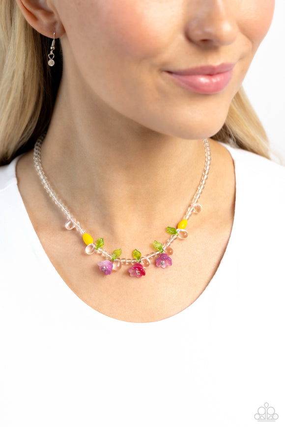 Paparazzi World GLASS Wonder - Pink Necklace