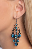 Paparazzi Regal Renovation - Blue Earring