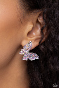 Paparazzi High Life - Pink Earring