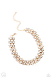 Paparazzi Glistening Gallery - Gold Necklace