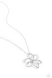 Paparazzi Flowering Fame - Silver Necklace