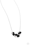 Paparazzi Al-ROSE Ready - Black Necklace