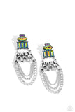 Paparazzi Dangling Art Deco - Multi Earring