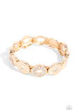 Paparazzi Calibrated Class - Gold Bracelet