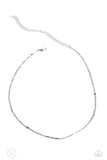 Paparazzi Serenity Strand - Silver Necklace