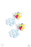 Paparazzi Festive Florals - Blue CLIP Earring