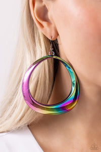 Paparazzi Asymmetrical Action - Multi Earring