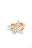 Paparazzi Star Pizzazz - Gold Ring
