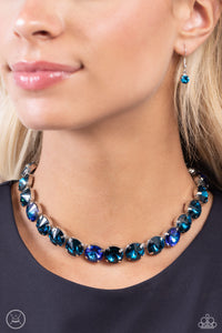 Paparazzi Alluring A-Lister - Blue Necklace
