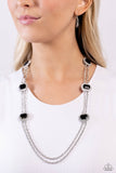 Paparazzi Pocketful of Sunshine - Black Necklace