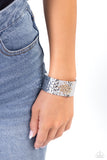 Paparazzi Speckled Sparkle - Brown Bracelet