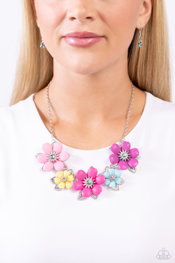 Paparazzi Well-Mannered Whimsy - Multi Necklace