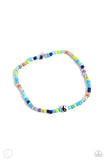 Paparazzi Seize the Shapes - Blue Anklet